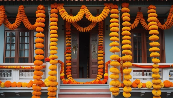 House flower decoration