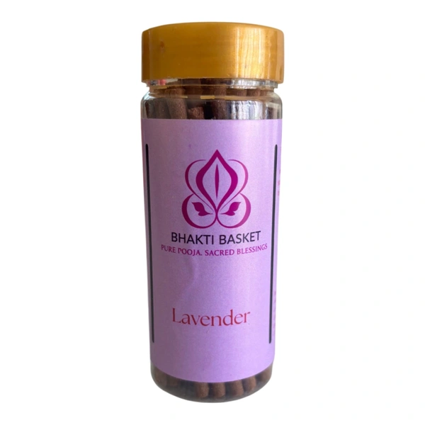 Bhakti Basket Premium Dhoop Sticks - Lavender - 40 sticks