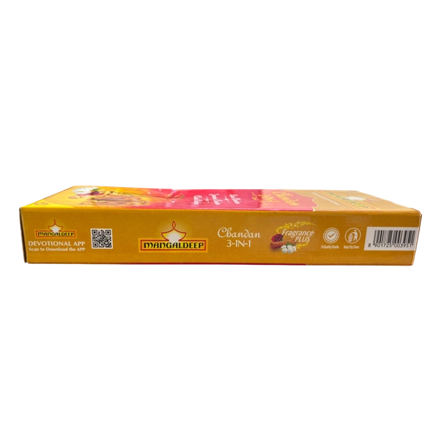 Mangaldeep Chandan 3 in 1 Agarbatti - 226 grams