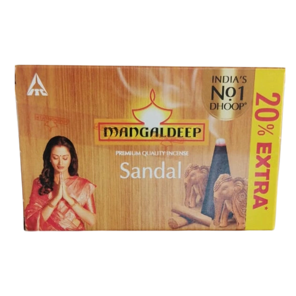 Mangaldeep Dhoop - Sandal, 38 grams