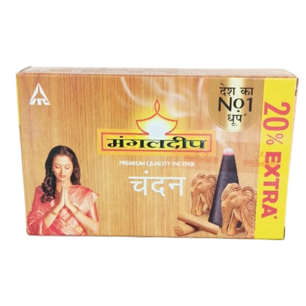 Mangaldeep Dhoop - Sandal, 38 grams