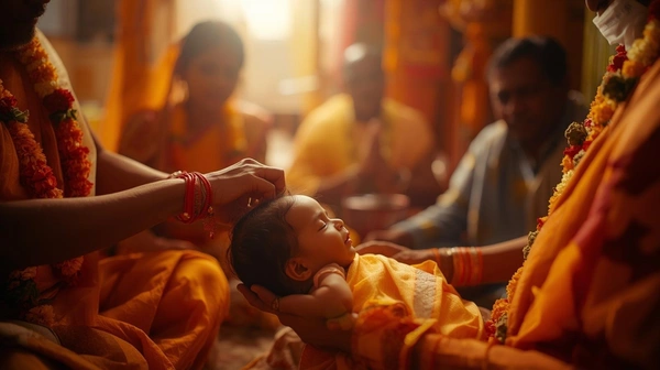 Mundan Sanskaar (मुण्डन संस्कार)