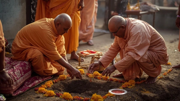 Bhoomi Poojan (भूमि पूजन)
