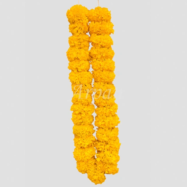 Marigold mala small (Yellow)