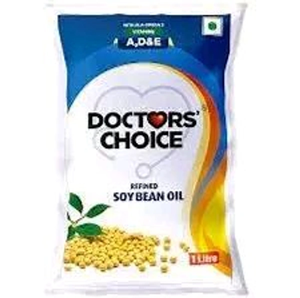 Doctors Choice Refined Soy Bean Oil (Pouch) - 800g
