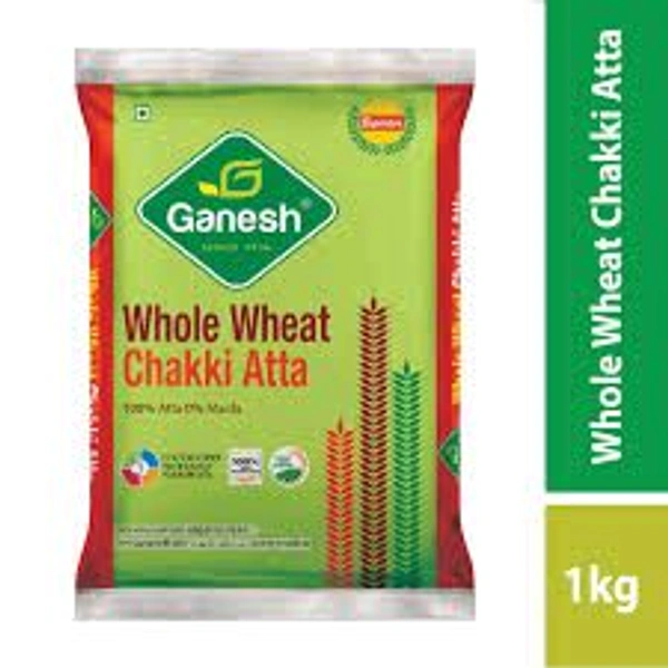 Ganesh Whole Wheat Chakki Atta__1 Kg