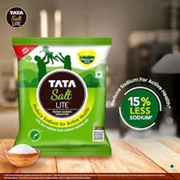 TATA Salt Lite Sodium Curtailed Iodised  - 1Kg