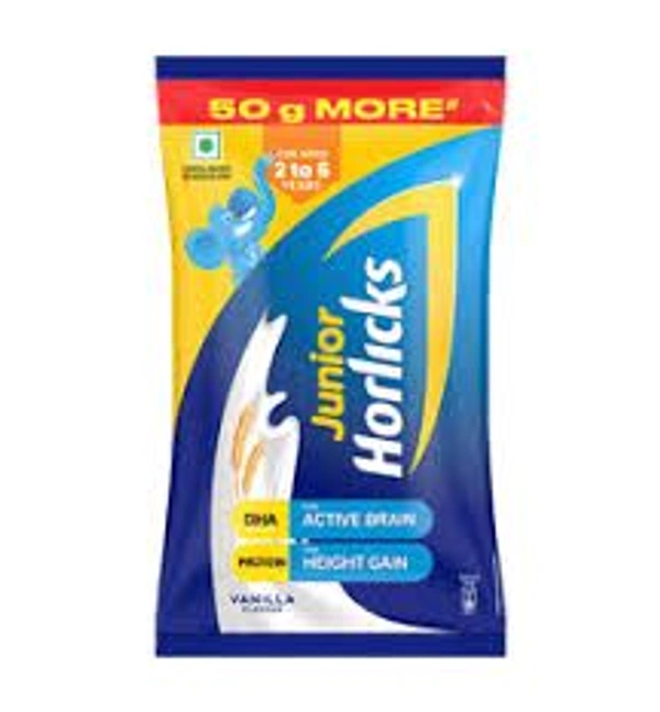 Junior Horlicks Nutrition Drink, Vanilla Flavour  - 450g