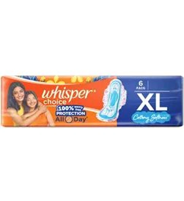Whisper Choice Sanitary Pads  - XL