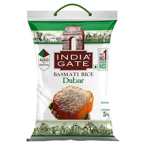 India Gate Pure Basmati Rice| Dubar| (1kg)