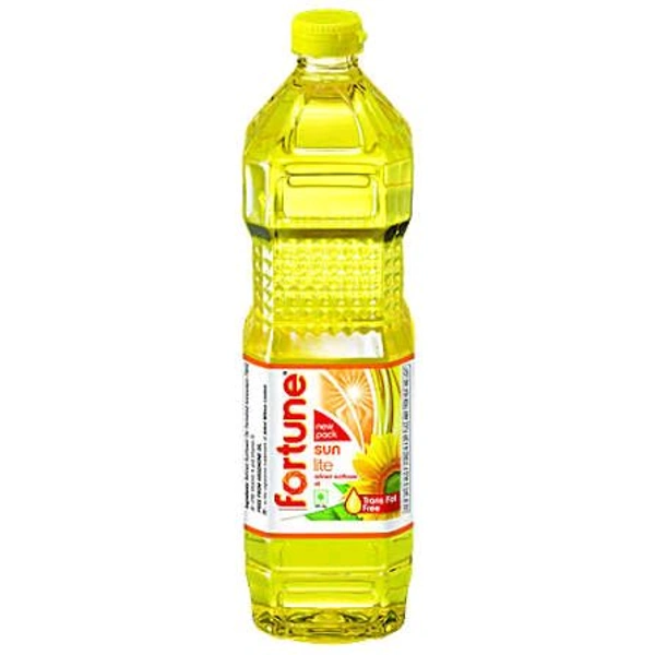 Fortune Sunlite Refined Sunflower Oil Bottle  - (870g)