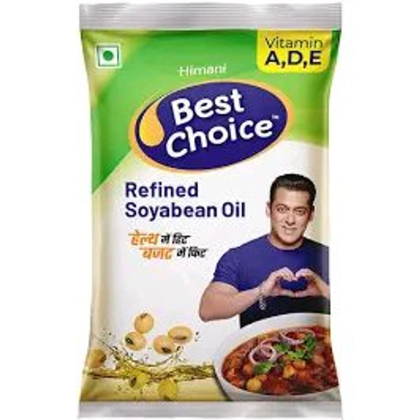 Himani Best Choice Refined Soyabean Oil Pouch  - (750 g)