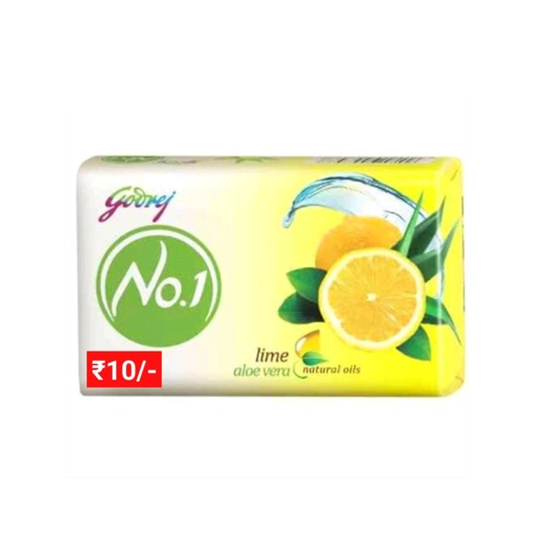 Godrej No.1 Lime & Aloe Vera Soap, Mrp. ₹10 - 1 Dozen ( 12 Units )