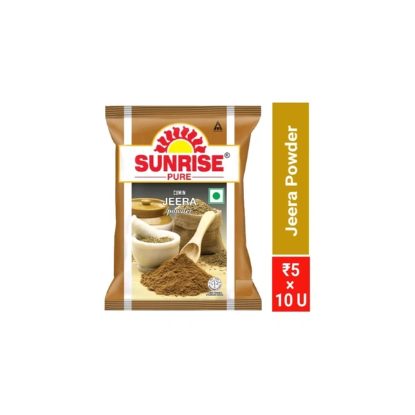 Sunrise Pure Jeera Powder [Cumin Powder] - 10 Pouches