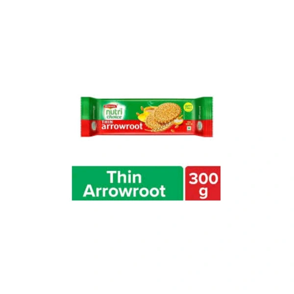 Britannia Nutri Choice Thin Arrowroot Biscuit  - 300g
