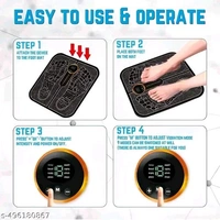 Foot Massager Electric Foot And Pain Relief EMS Massage Machine Pad Feet Muscle