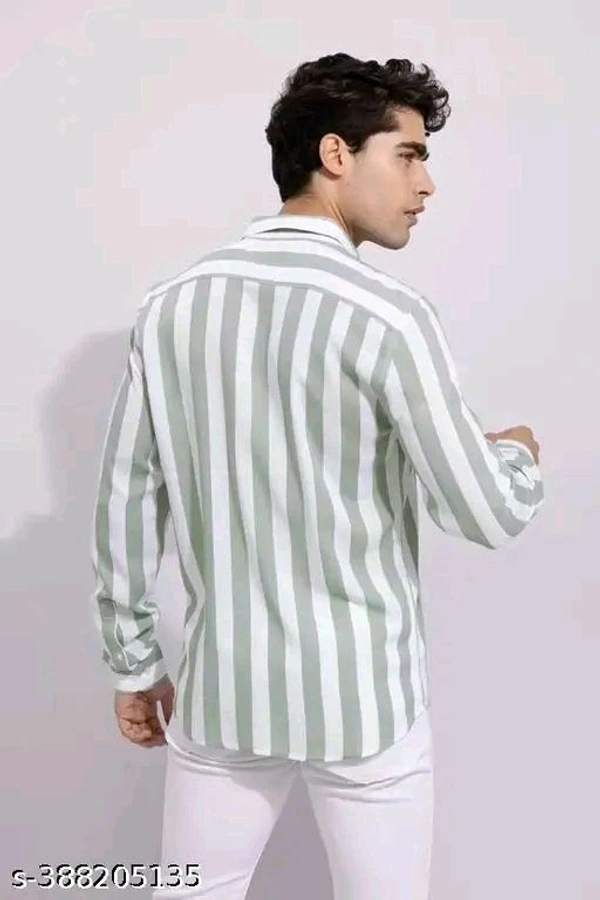 DOMINATE LIFESTYLE solid cotton striped shirts for men
Country of Origin: India - XL, Mint Green