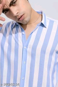 DOMINATE LIFESTYLE solid cotton striped shirts for men
Country of Origin: India - S, Cyan Aqua