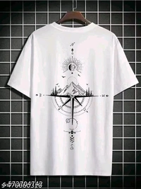 Trendy Men Round Neck Printed Oversize Cotton Blend Tshirt
Country of Origin: India - White, XXL
