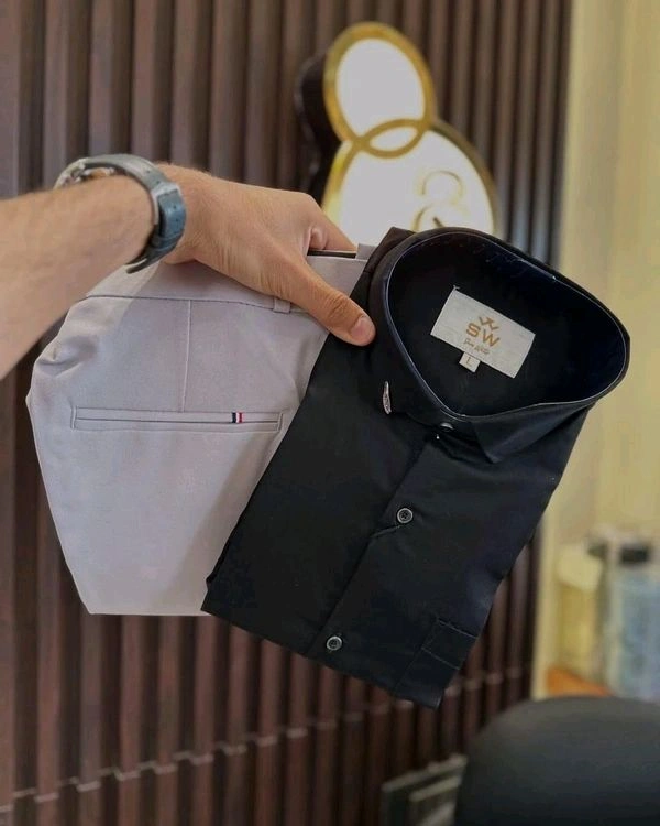 Formal plain Shirt Pant Combo – Timeless Style And Comfort - 30, M-38