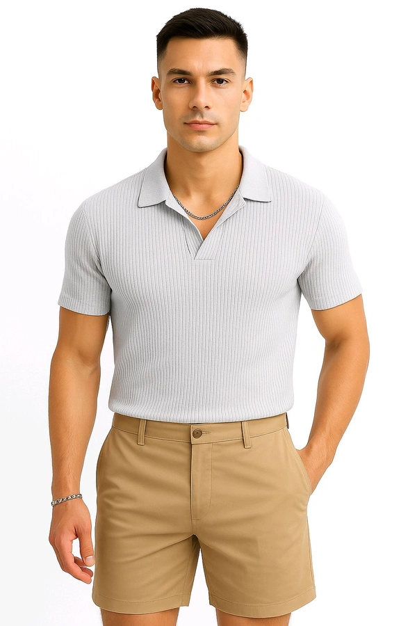 Drift Beige Polo - White, L