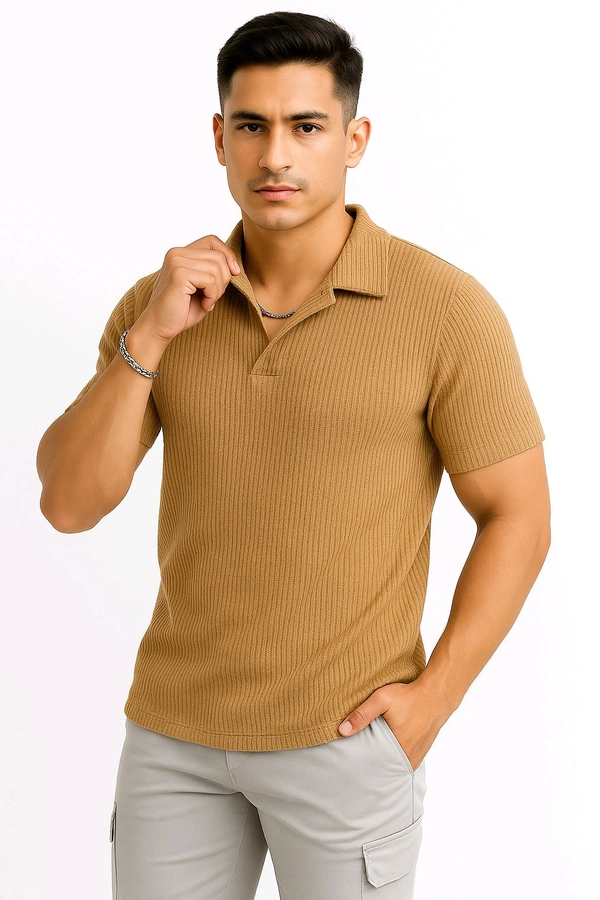 Drift Beige Polo - Golden Tainoi, XXL