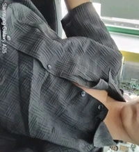 Men's Popcorn Shirt - Black, M