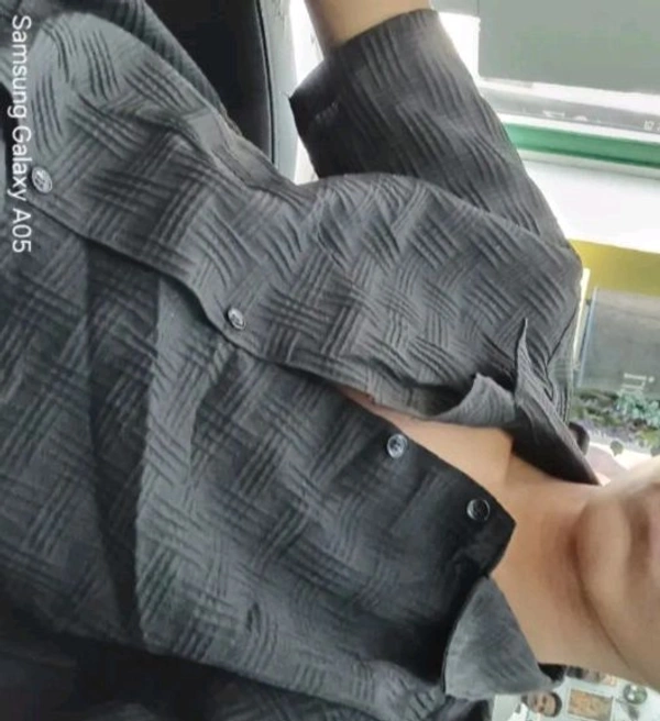 Men's Popcorn Shirt - Black, M