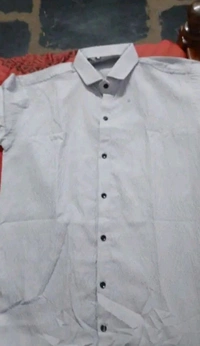 Men's Texture Popcorn Shirt - Gray, M