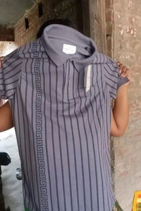 Urban Stripe Polo T-shirt - Kelp, XL