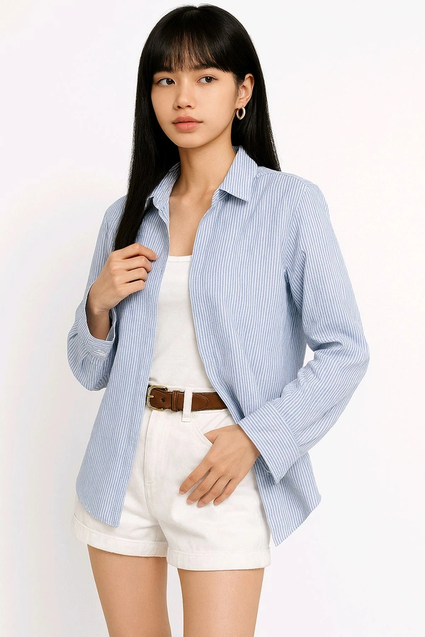 Glefa Casual Modern Shirt - Malibu, XL