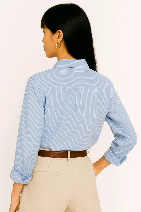 Glefa Casual Modern Shirt - Malibu, XL