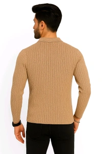 Polo Full Sleeve Shirt - Bourbon, S