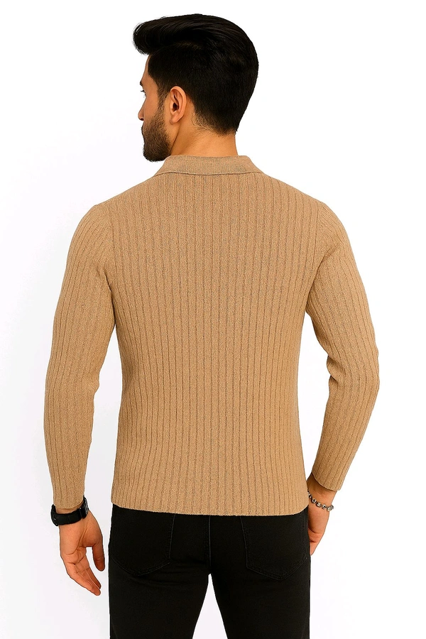 Polo Full Sleeve Shirt - Bourbon, L