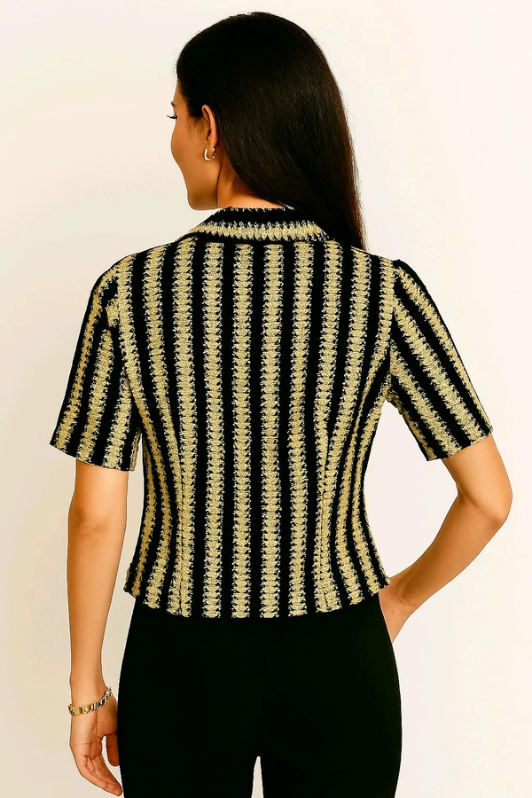 Fancy Glamours Woman Shirt - Black, L