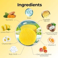 Kojic acid and turmeric pads