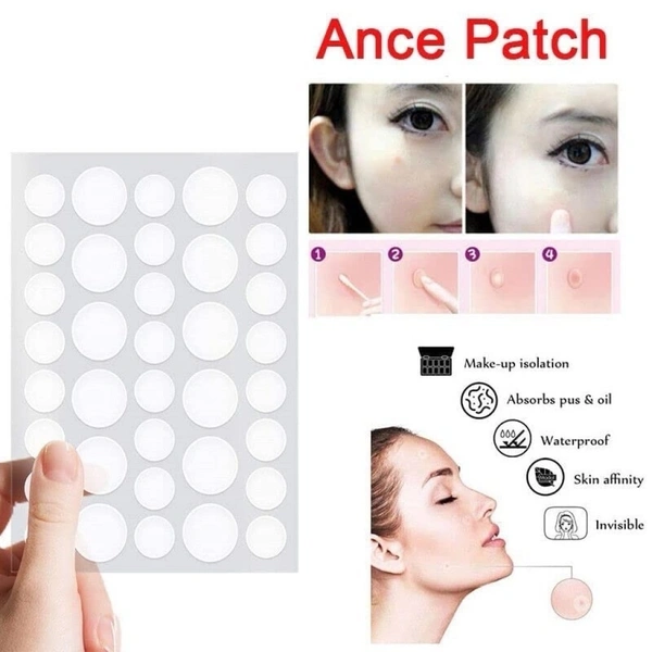 36 Pc Spot Clearing Acne pimple patch – Invisible Facial Stickers (100 g)