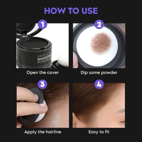 Hair Line Powder Black