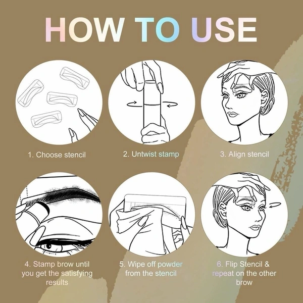 Hair Line Powder Stick Black