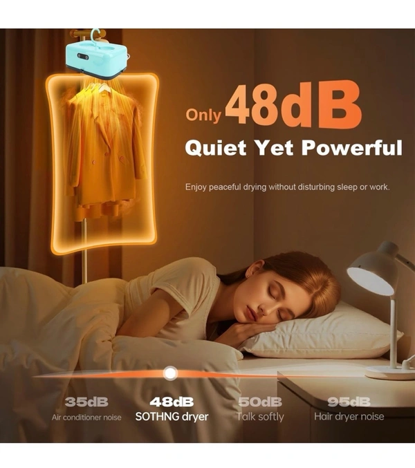 Portable Clothes Folding Dryer