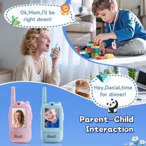 Kids Video Walkie Talkies Set