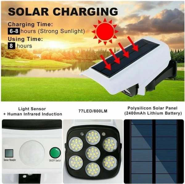 Camera Shape Solar Light