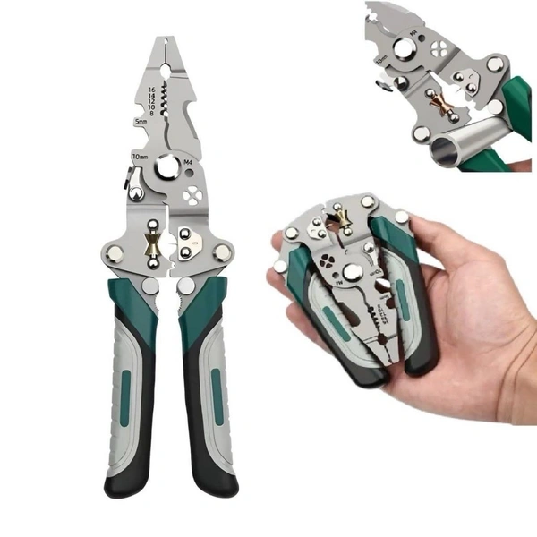 Folding Wire Stripper Tool 18 In 1