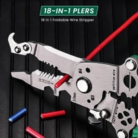 Folding Wire Stripper Tool 18 In 1