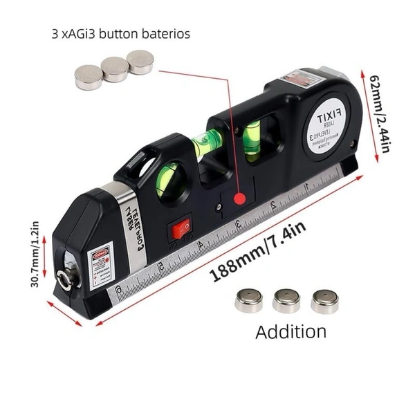 Laser Level Measuring Tap