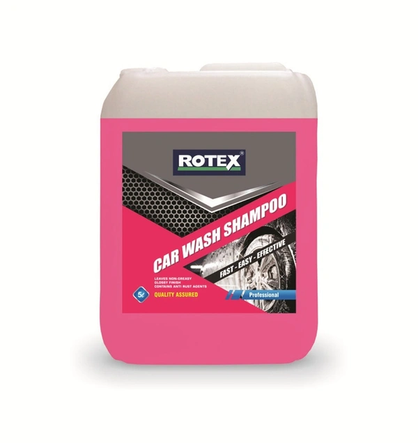 Rotex Car Wash Shampoo - free, pink