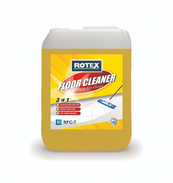 Rotex Floor Cleaner 5 Litre - free, yellow