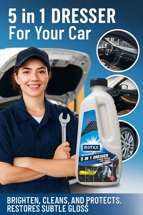 Rotex 5 in 1 Dresser. - free, white