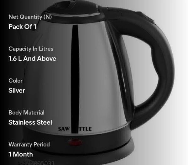 Rock Light Electric Kettle 2Ltr - Gray