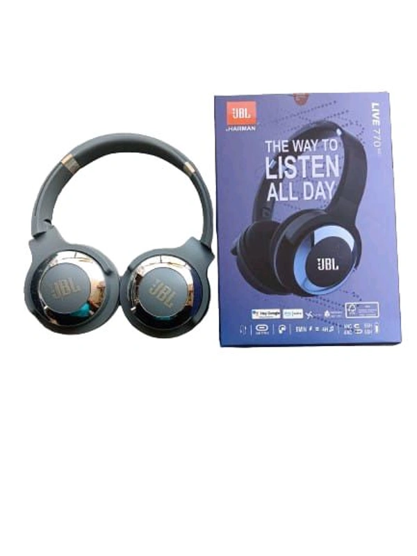 JBL Harman Wireless Bluetooth Headphones - Silver